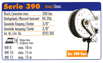 Serie 390 Inox